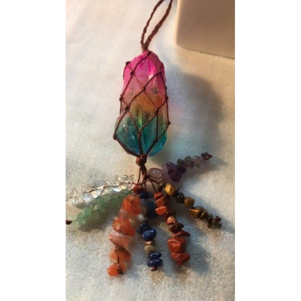 Aura Quartz Hanging
